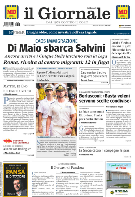 [NAZIONALE - 1] GIORN/INTERNI/PAG-PRIMA ... 08/07/19