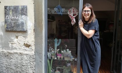 Daniela e un negozio pieno di idee per fare rifiorire la amata Alzano