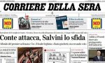 Le prime pagine dei giornali giovedì 25 luglio 2019