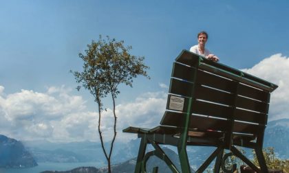 In cima al mondo a Montisola - Alberto Locatelli
