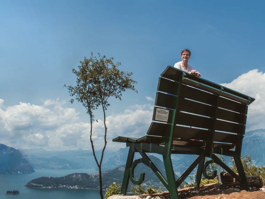 In cima al mondo a Montisola – Alberto Locatelli