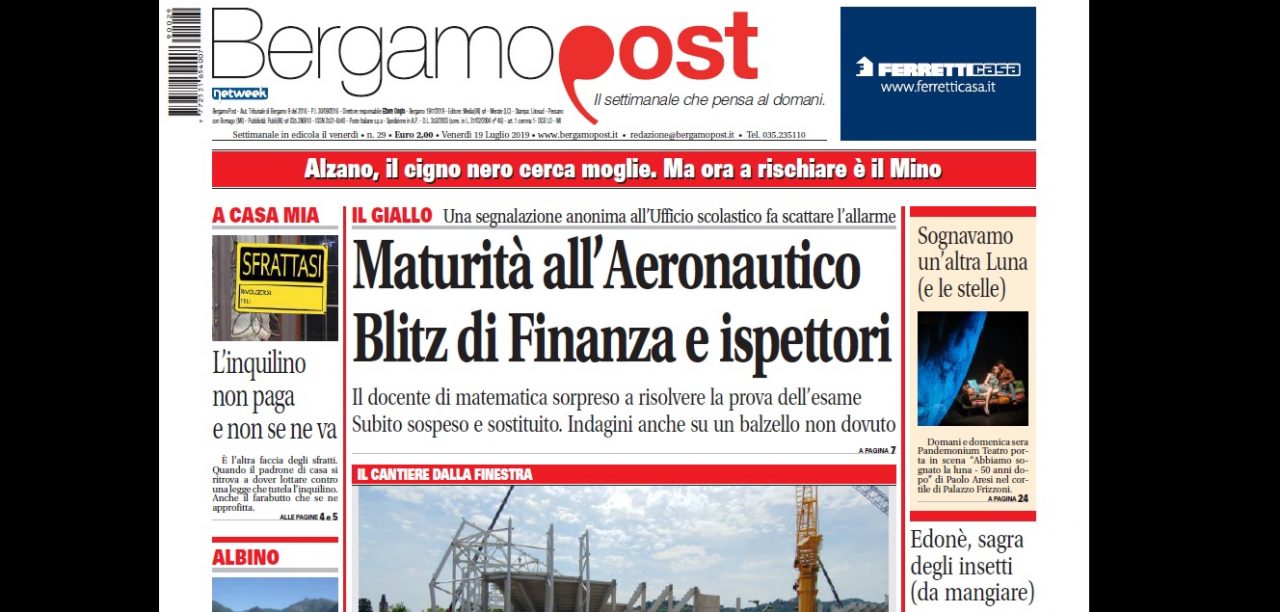 Cosa c’è nel nuovo BergamoPost che dal 19 luglio è in edicola