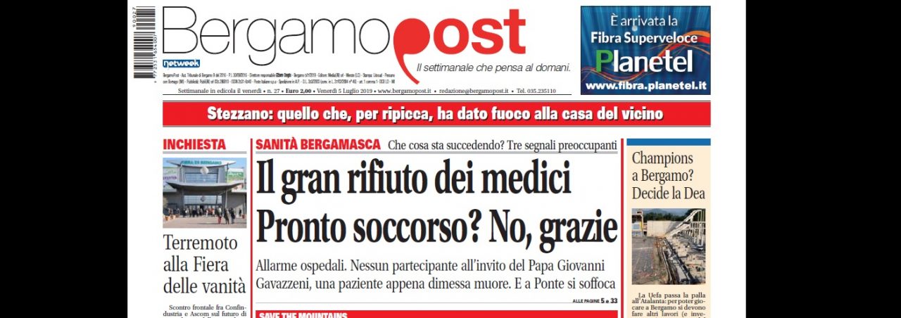 Cosa c’è nel nuovo BergamoPost che dal 5 luglio è in edicola