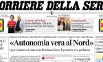 Le prime pagine dei giornali lunedì 22 luglio 2019