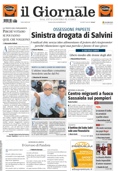 [NAZIONALE - 1] GIORN/INTERNI/PAG-PRIMA ... 05/08/19