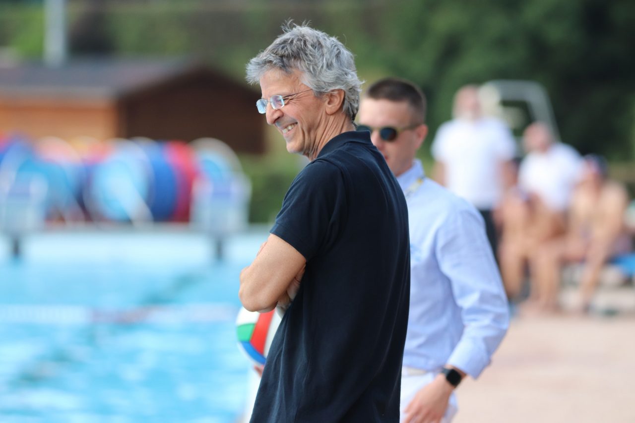 Sergio Lanza, che vuole rendere grande la pallanuoto a Bergamo