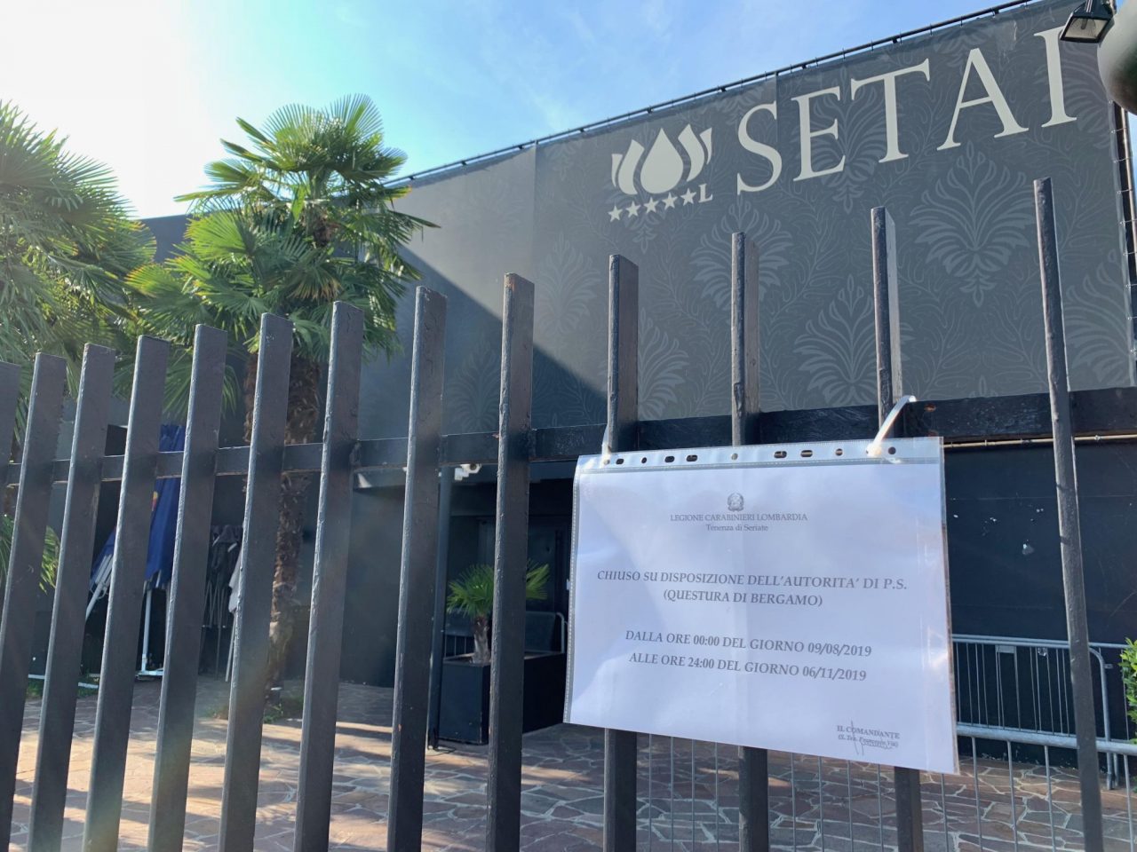 Setai, raccolte ben 4.500 firme per non far chiudere la discoteca