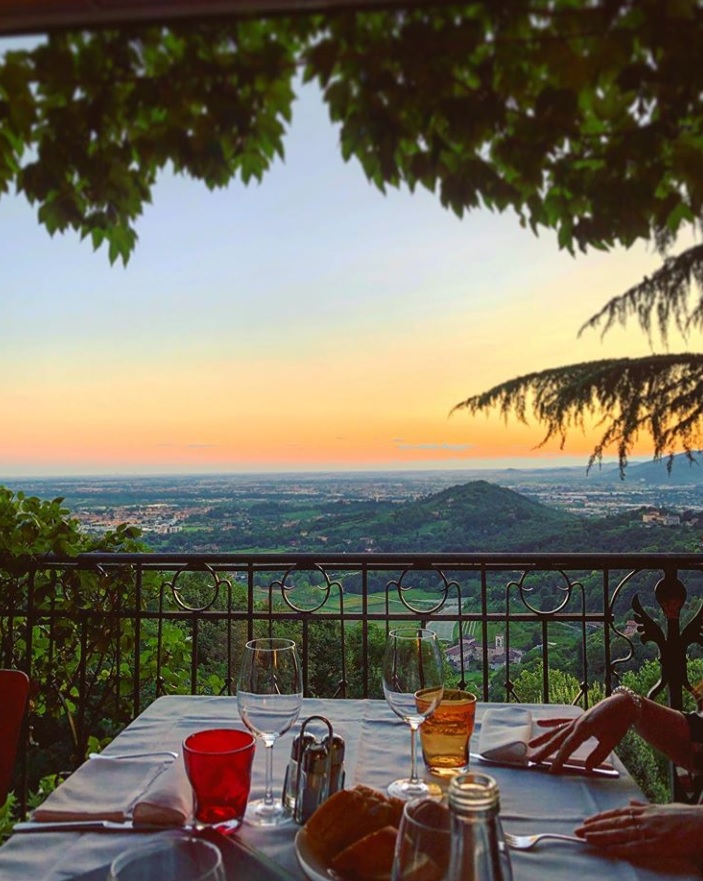 Cena con vista (e che vista!) – Francesco Barbieri