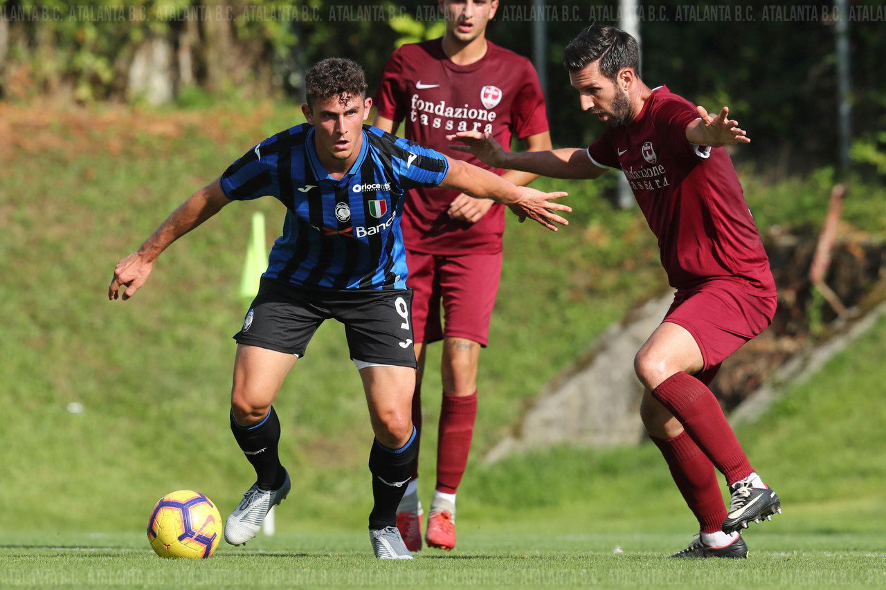 Atalanta 2019-20 primavera amichevole con il breno a clusone