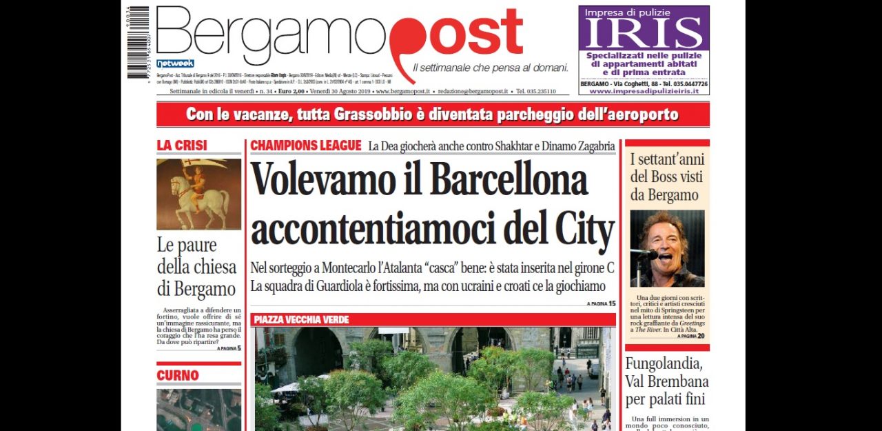 Cosa c’è nel nuovo BergamoPost che dal 30 agosto è in edicola
