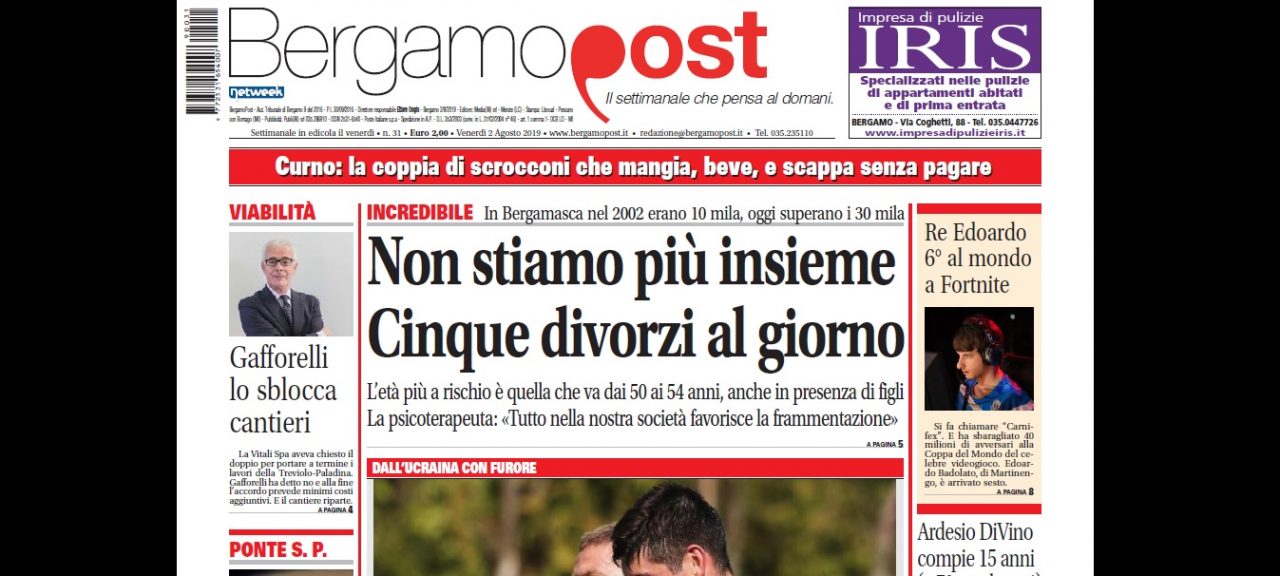 Cosa c’è nel nuovo BergamoPost che dal 2 agosto è in edicola