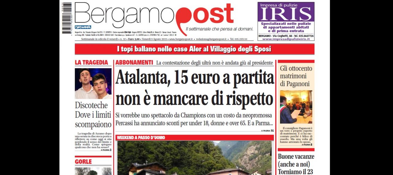Cosa c’è nel nuovo BergamoPost che dal 9 agosto è in edicola