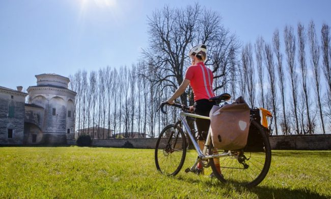 percorrenza bicicletta cremona robecco d'oglio