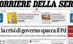 Le prime pagine dei giornali lunedì 12 agosto 2019