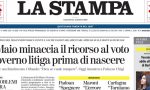 Le prime pagine dei giornali sabato 31 agosto 2019