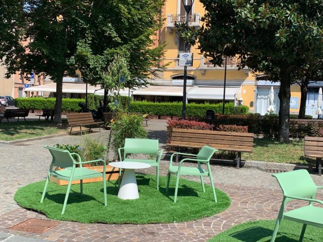Ferretticasa ha trasformato Piazza Sant’Anna in un giardino