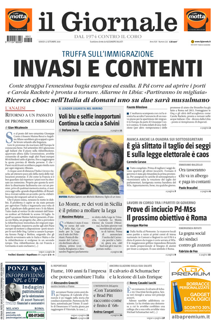 [NAZIONALE - 1] GIORN/INTERNI/PAG-PRIMA ... 12/09/19