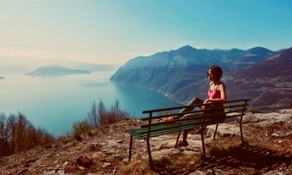 Vista non male sul lago d'Iseo - Federica Casari