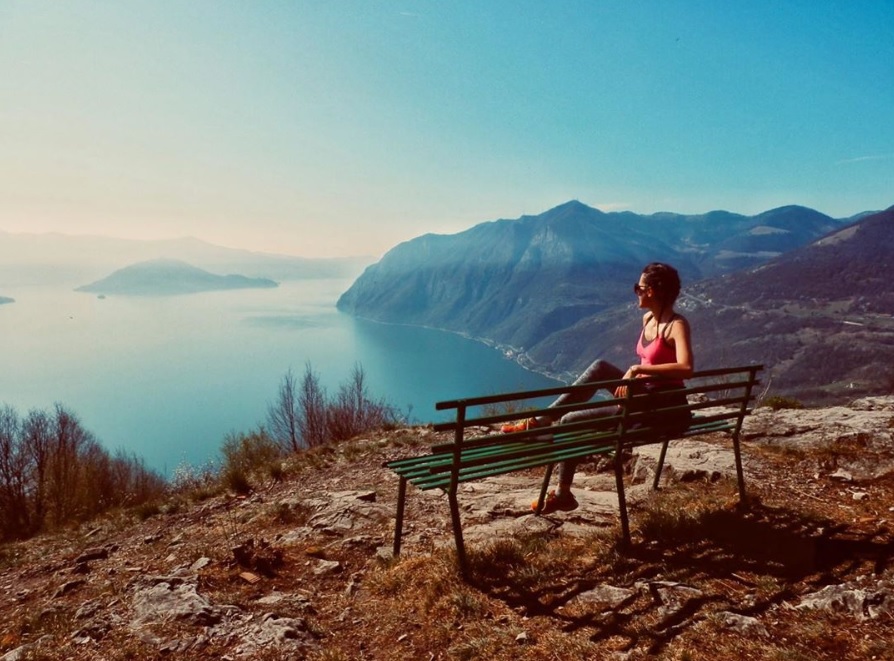 Vista non male sul lago d’Iseo – Federica Casari