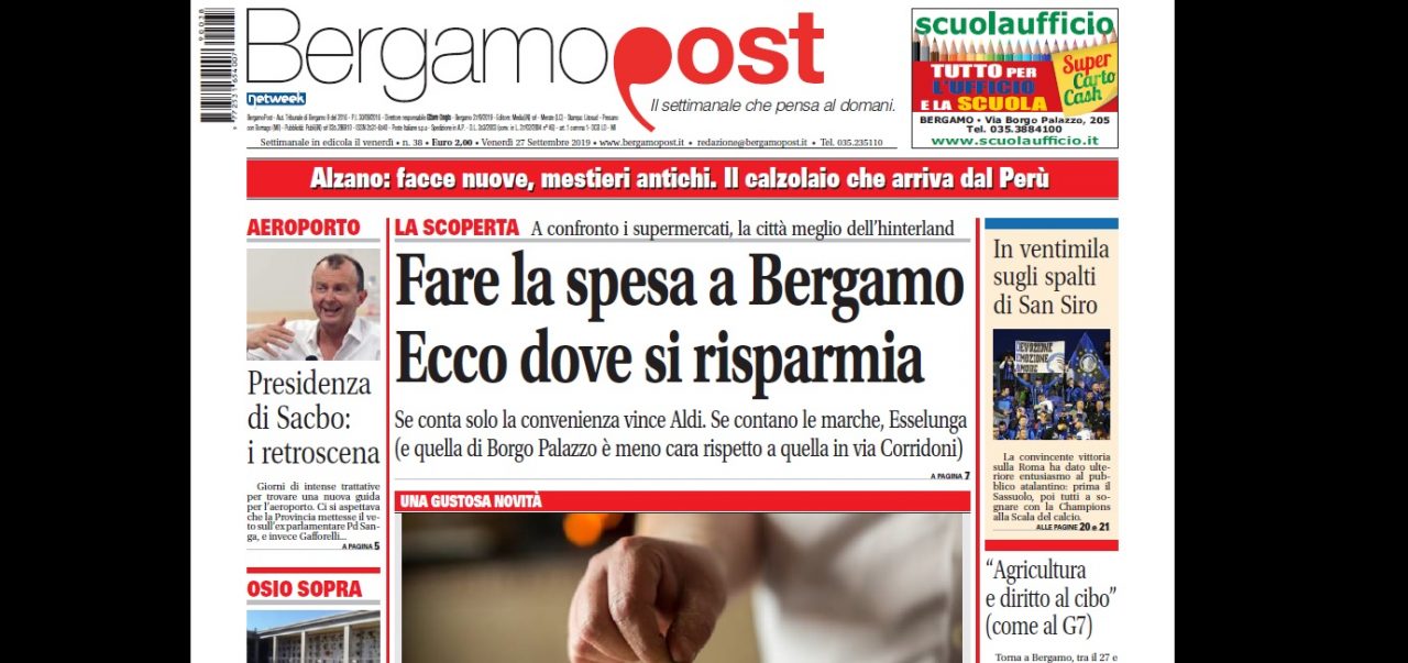 Cosa c’è nel nuovo BergamoPost che dal 27 settembre è in edicola