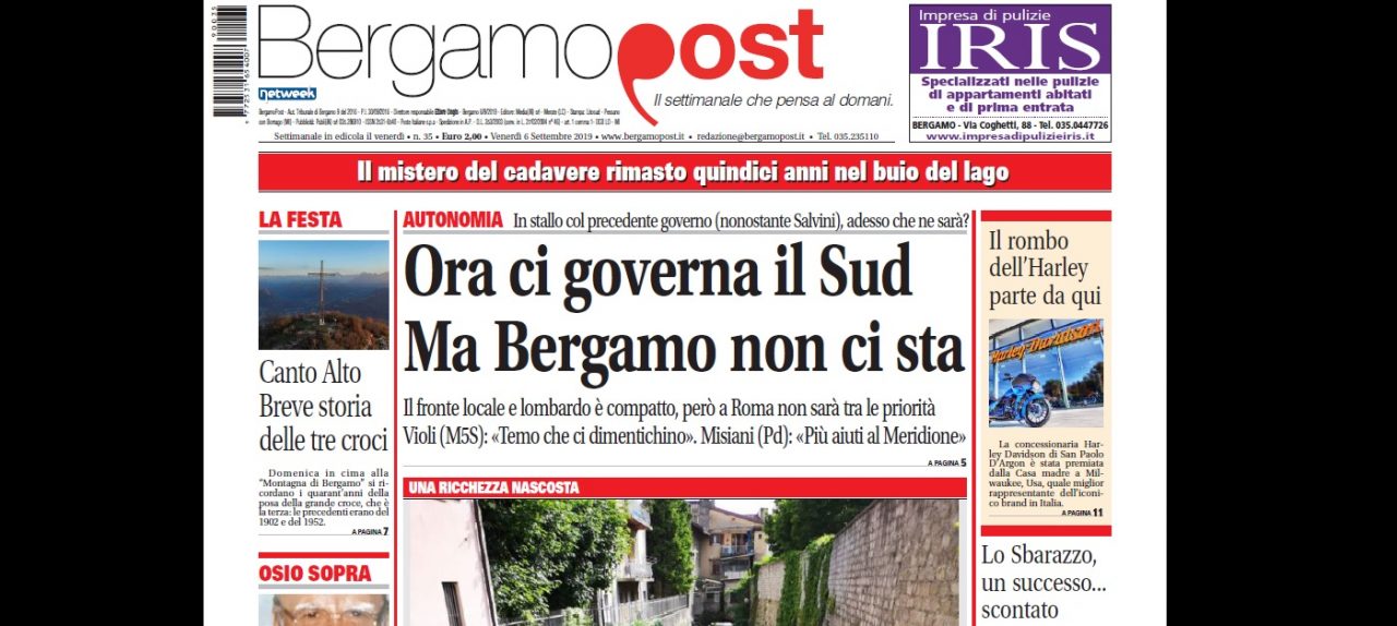 Cosa c’è nel nuovo BergamoPost che dal 6 settembre è in edicola