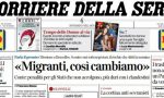 Le prime pagine dei giornali giovedì 12 settembre 2019