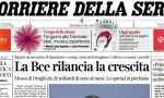 Le prime pagine dei giornali venerdì 13 settembre 2019