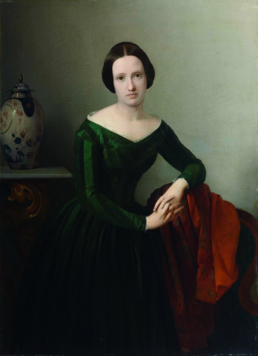 Giacomo Trécourt, Ritratto di Beatrice Presti Tasca, 1845