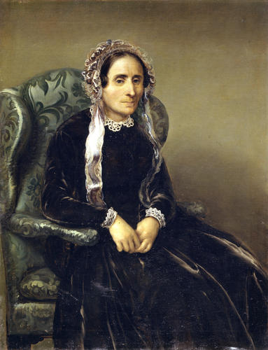 Giuseppe Rillosi, Ritratto di Giuseppina Luza Weisss, 1851