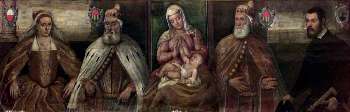 Madonna con Gesù bambino e dogi San Pietro Sorisole