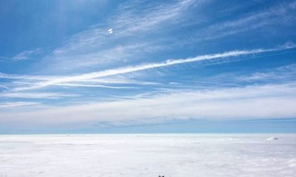 Sopra un mare di nuvole alla Presolana - Marco Pendezza