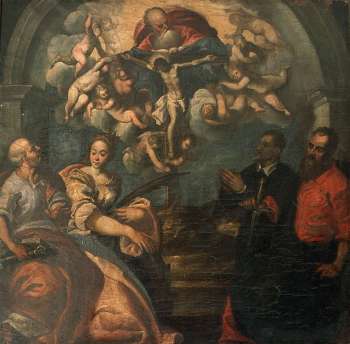 Trinità e santi San Pietro Cornalba