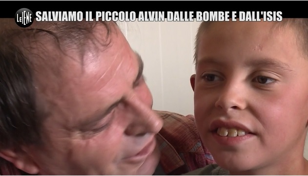 Rapito dalla mamma in Siria Appello per riportarlo a casa