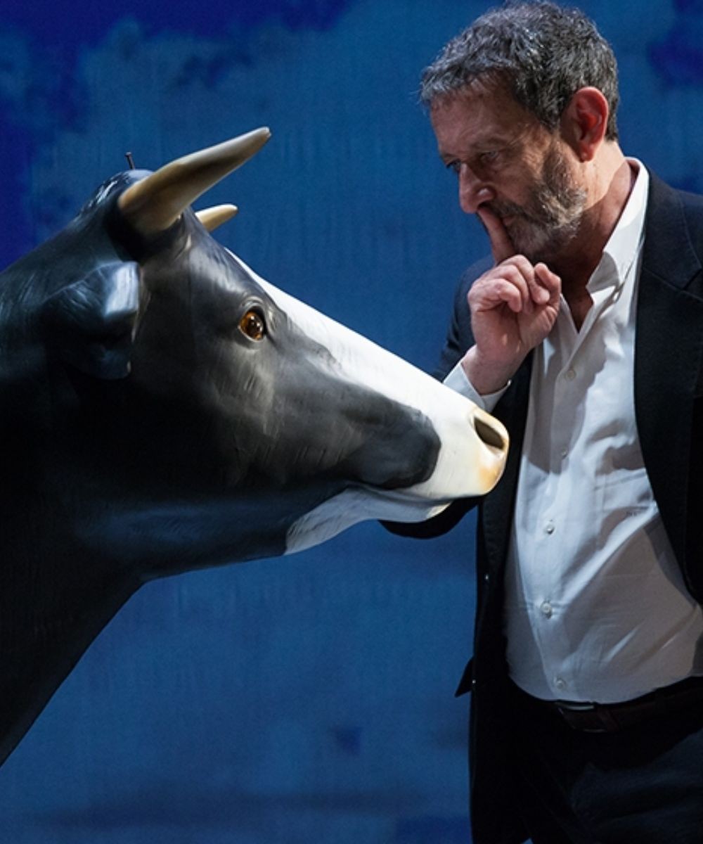 Quante chicche al Creberg Teatro Pure Michele Serra e Beppe Grillo