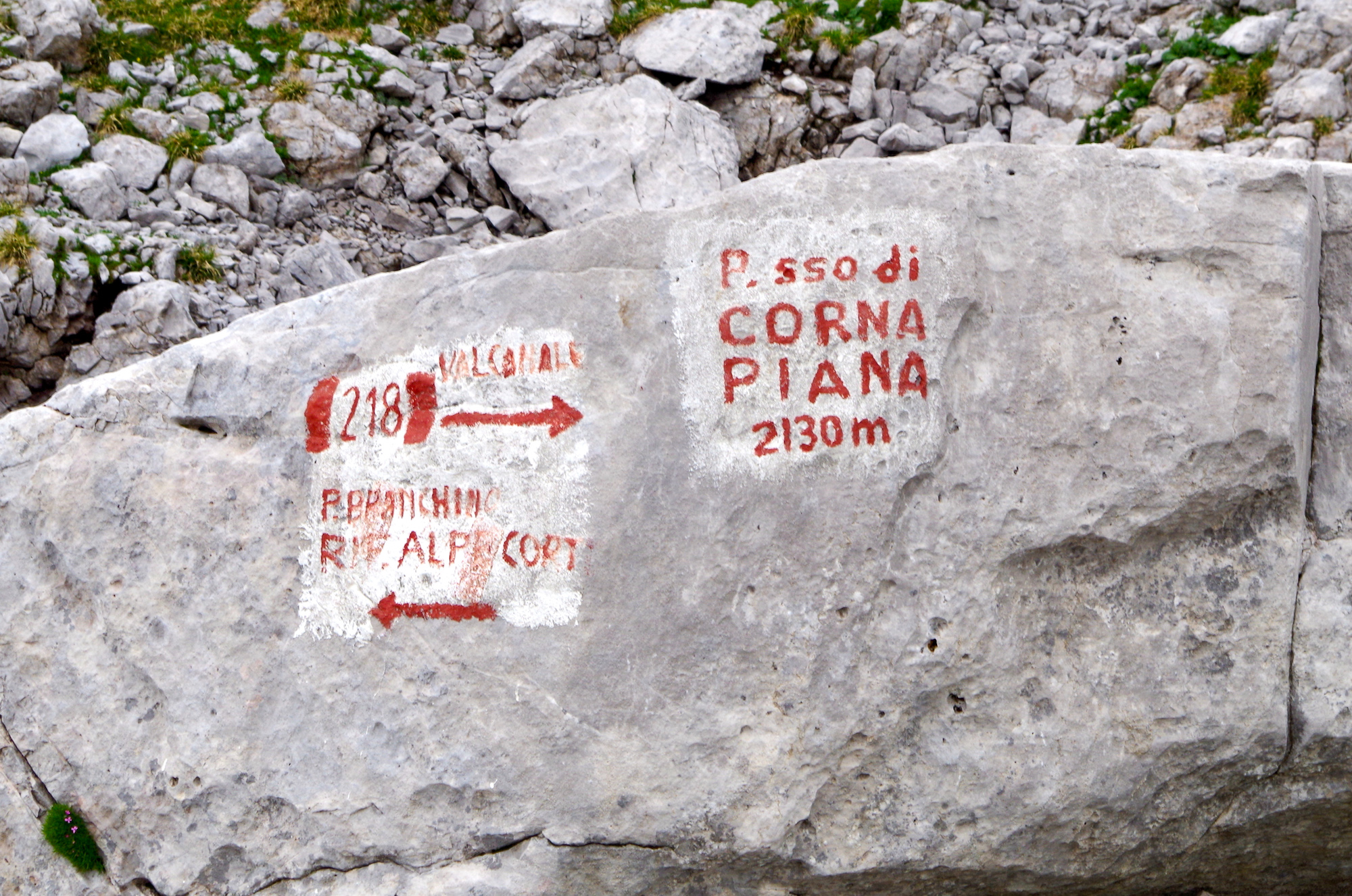 6 - Al passo di Corna Piana