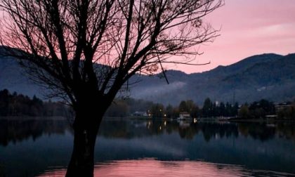 Attimi di tramonto sul lago di Endine - Ros