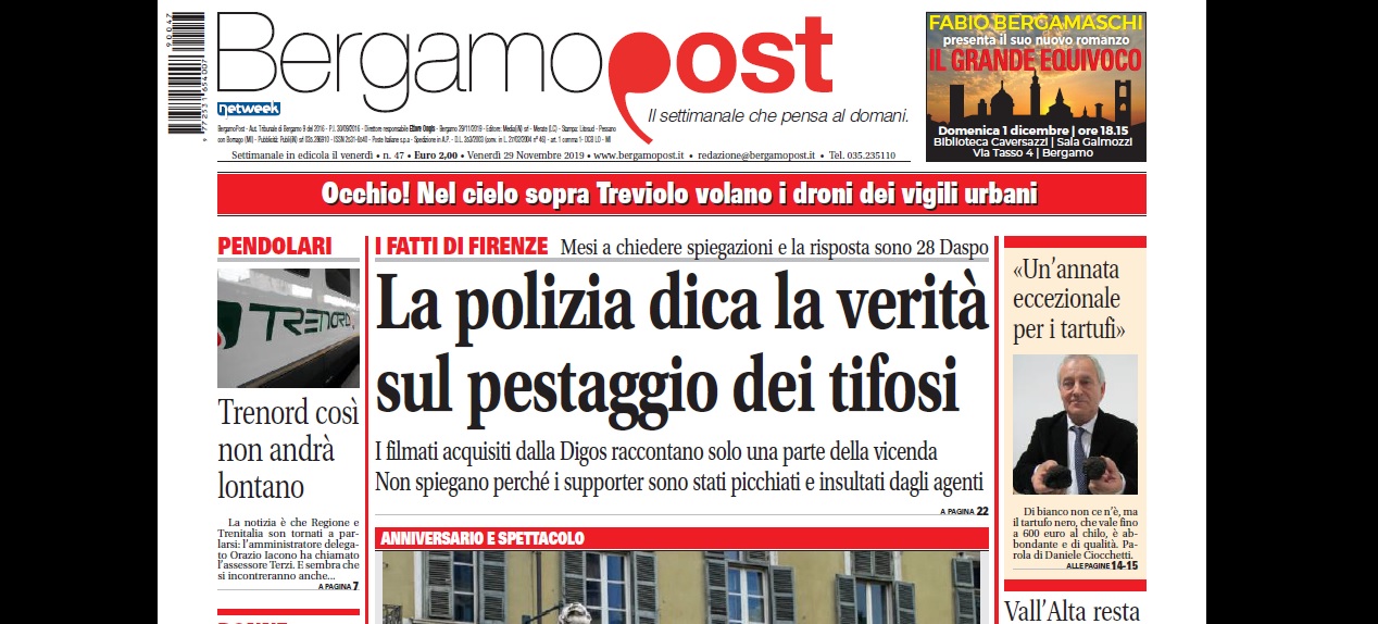 Cosa c’è nel nuovo BergamoPost che dal 29 novembre è in edicola