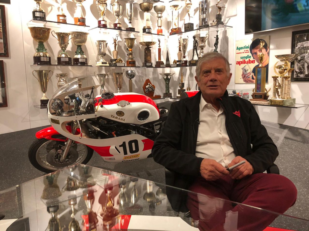 Giacomo Agostini ha il suo museo in via Quintino Alto (ma è privato)