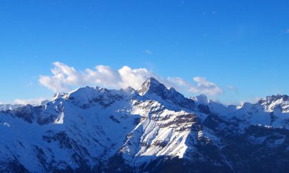 Sulle fresche nevi del monte Timogno