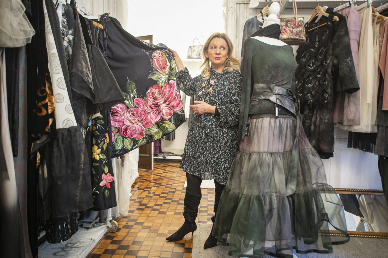 Dopo aver vestito Naomi, Mitzi ora ci fa sognare in via Quarenghi