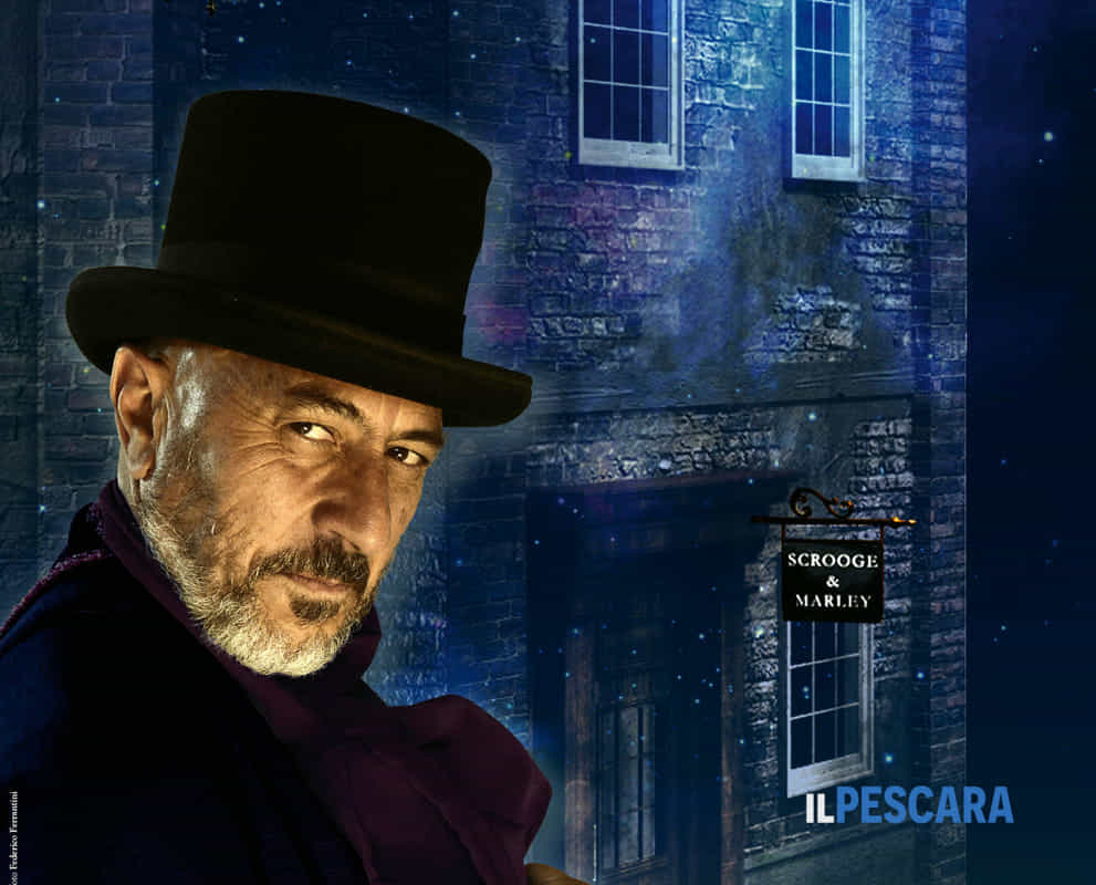 Roberto Ciufoli fa Scrooge a teatro «Talmente scorretto da far ridere»