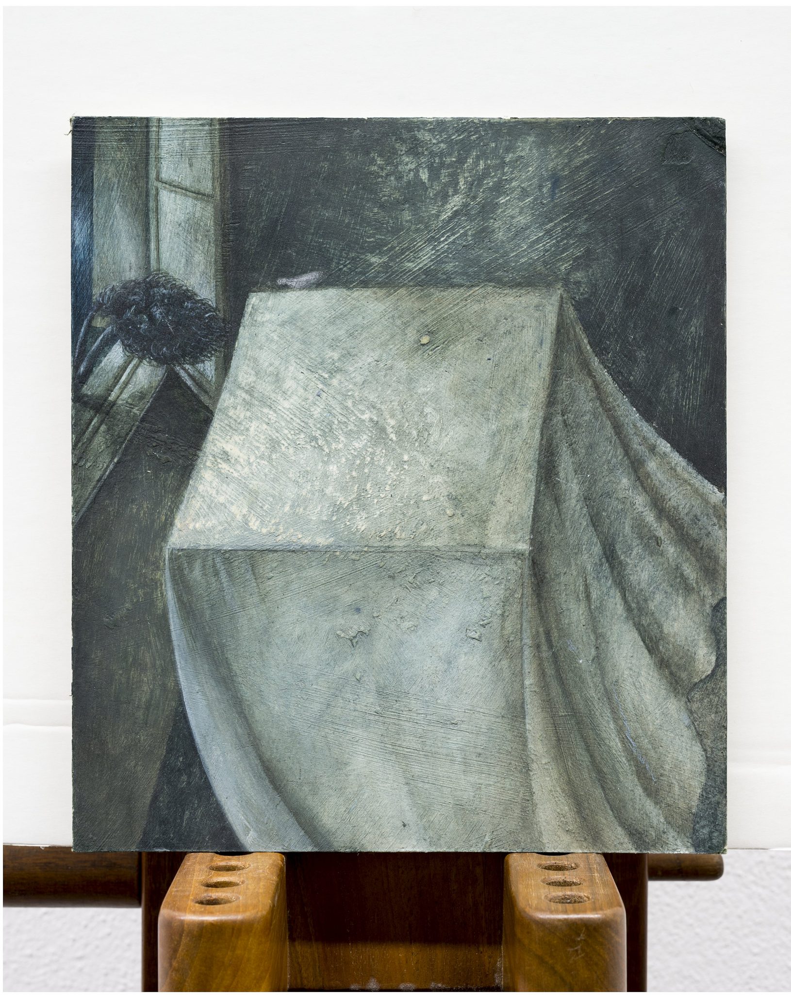 Giuseppe Biagi - Notturno,1986,olio su cartone,cm23,5x20,8_1