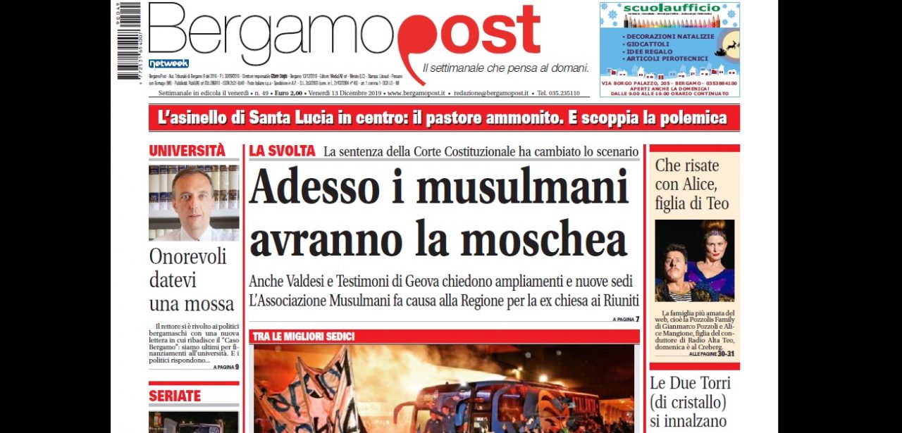 Cosa c’è nel nuovo BergamoPost che dal 13 dicembre è in edicola
