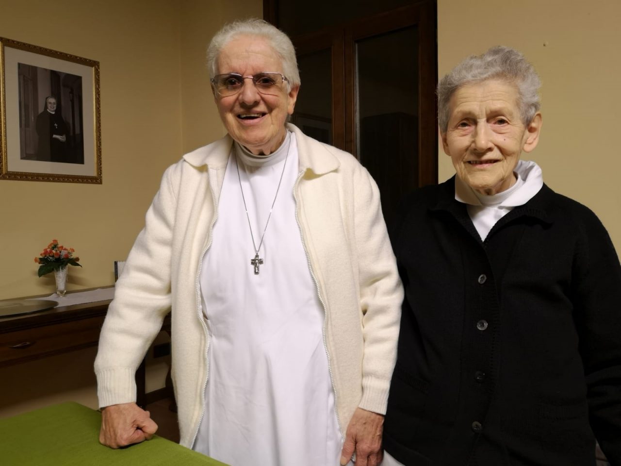 Celinia e Anna Bianca, le due suore della buonanotte