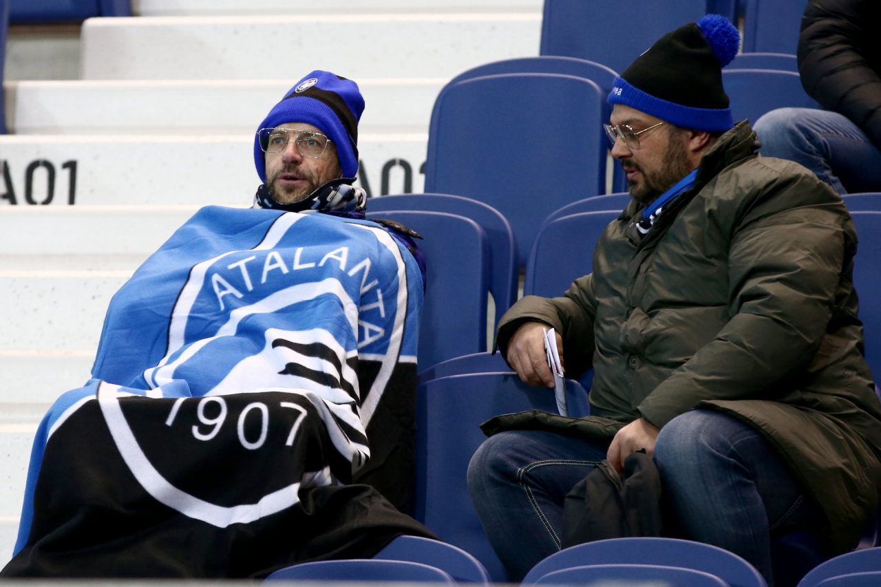 Il gelo è calato sul Gewiss Stadium. Atalanta-Spal 1-2, le foto dei tifosi presenti allo stadio