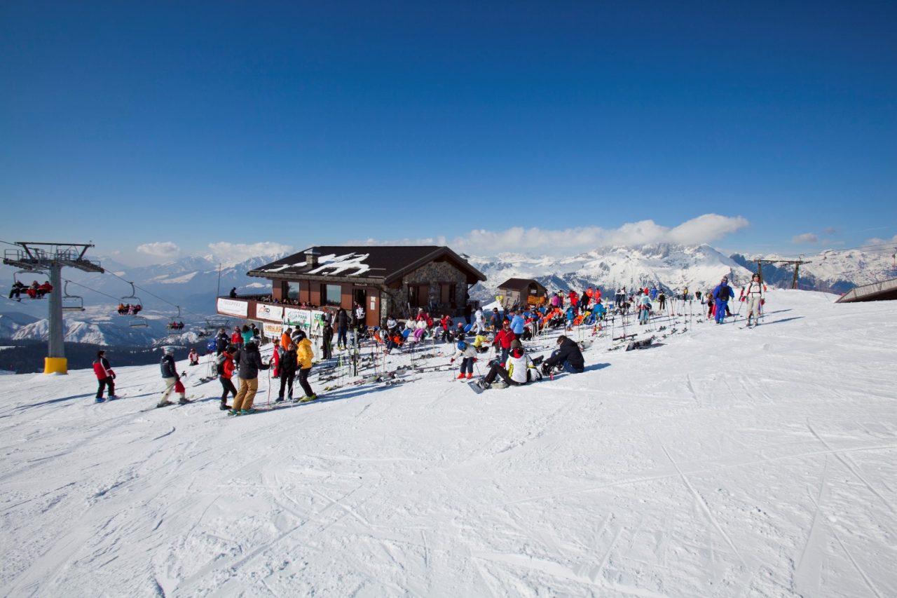 Vacanze sulla neve. Impianti affollati