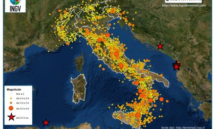 Nel 2019 in Italia c'è stato un terremoto ogni 30 minuti. A Bergamo nessuno