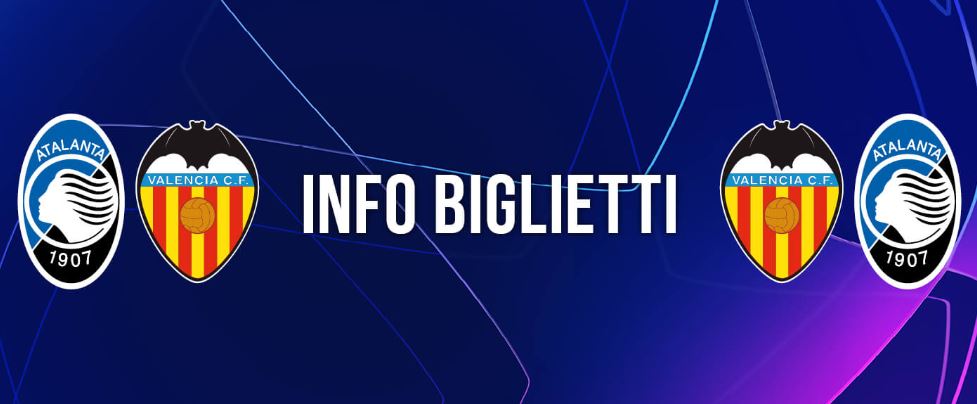 Valencia-Atalanta di Champions League, la vendita libera partirà il 27 gennaio