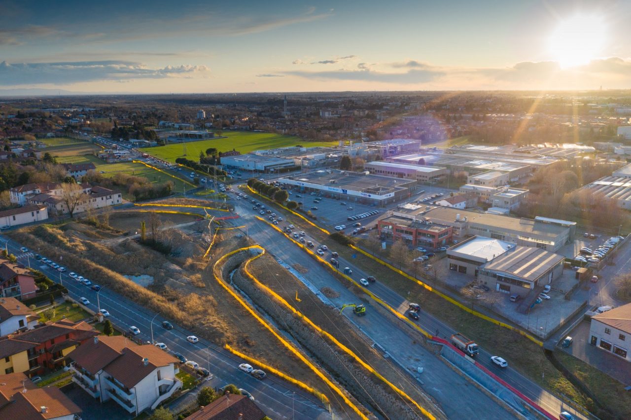 Lavori Villa d’Almè-Dalmine, consegne da Germania e Basilicata bloccate per la zona gialla