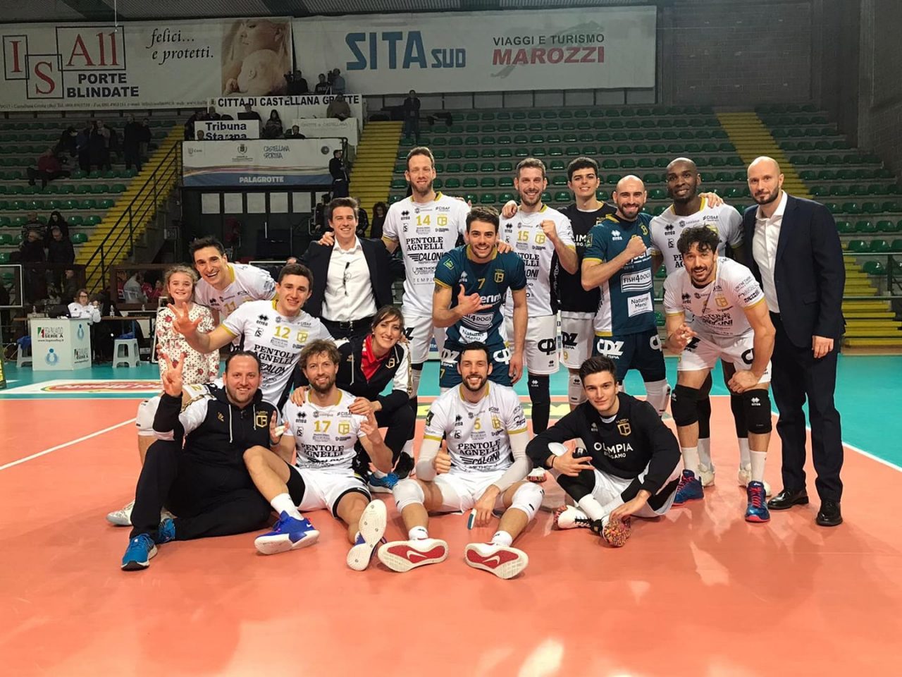 L’Olimpia è una schiacciasassi: vince a Castellana Grotte ed è seconda in classifica